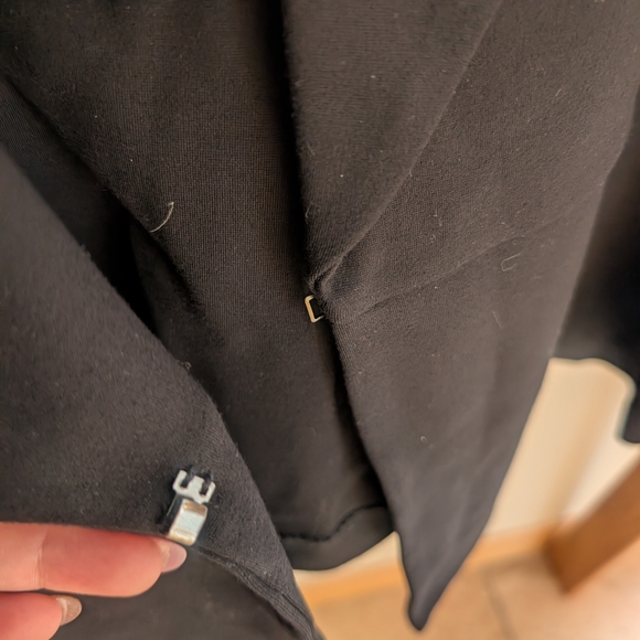 Studio By Torrid Black Women's Peplum Blazer - Picture 3 of 9